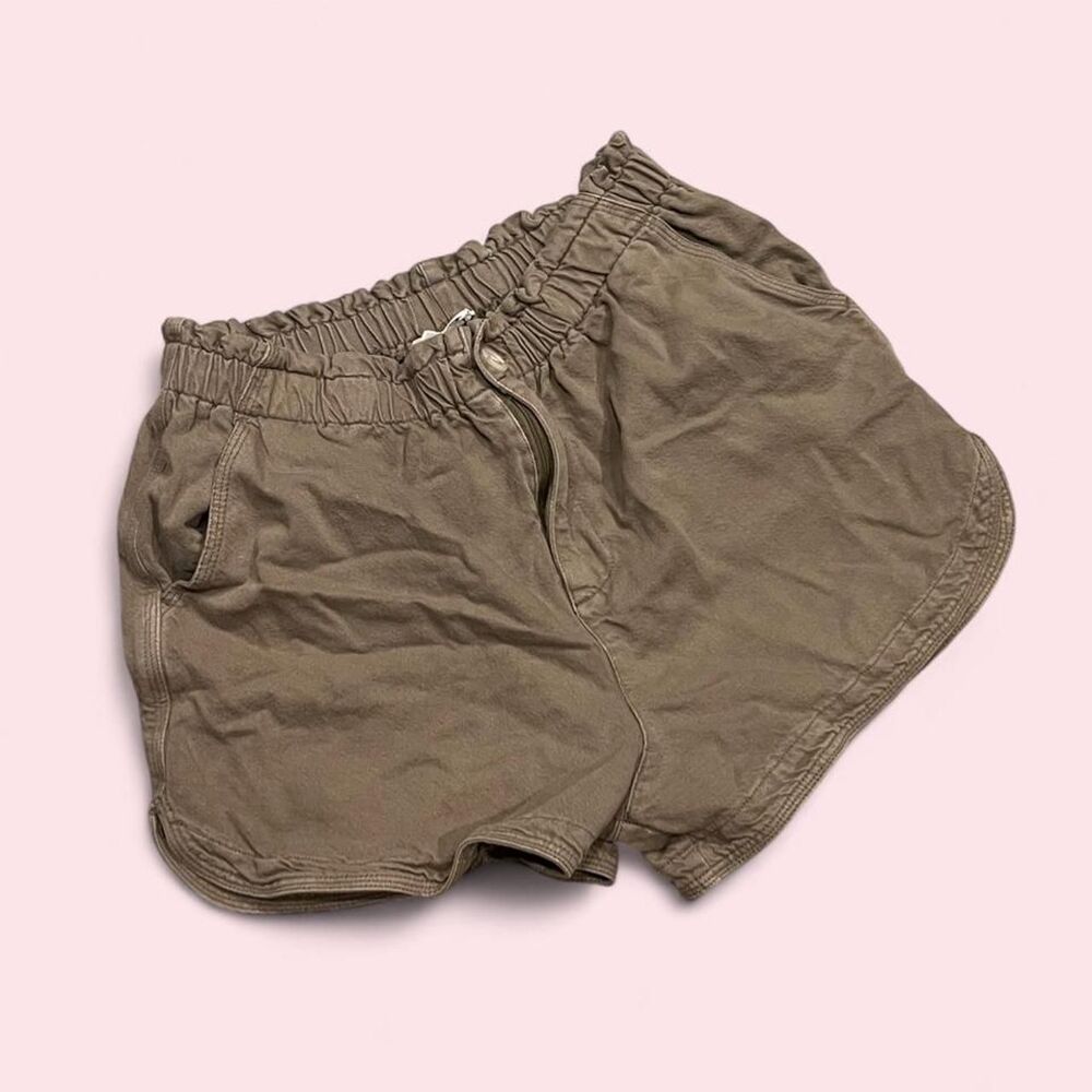 Thread & Supply Women's Khaki and Green Shorts